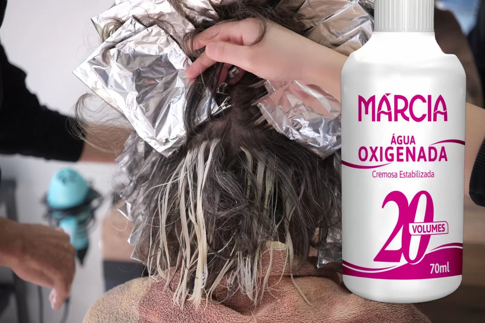 Água Oxigenada Márcia: o que é, volumes e como usar na descoloração