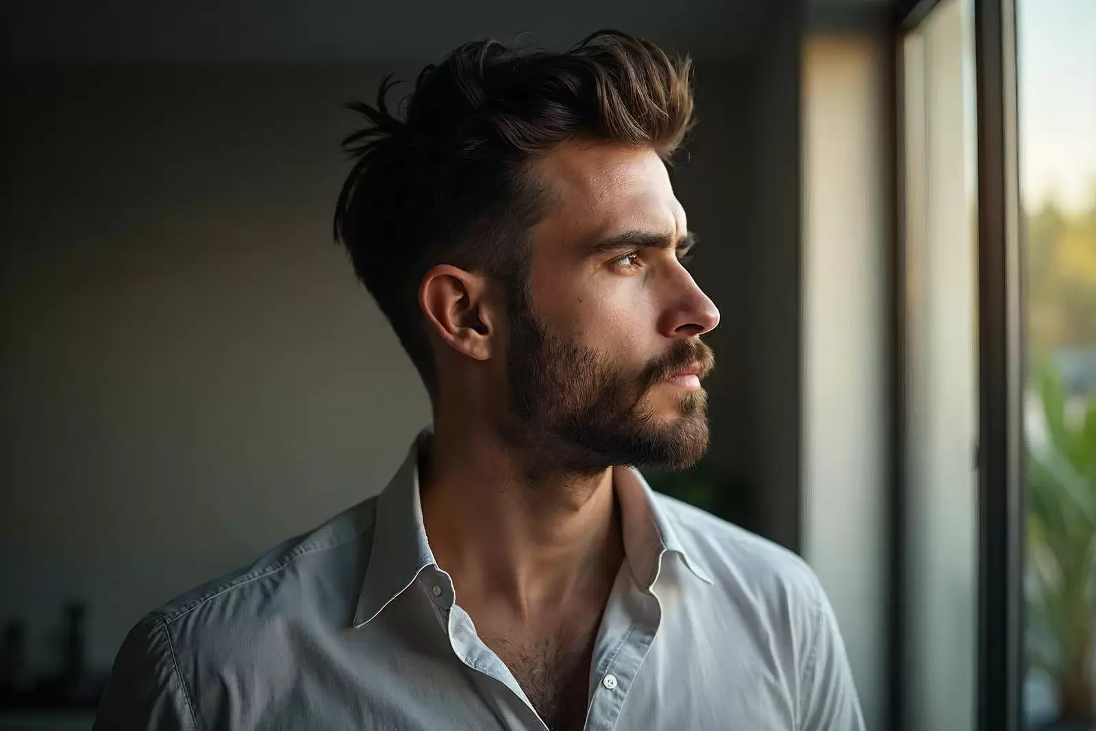 Castanho Escuro: como alcançar e manter esse tom nos cabelos masculinos