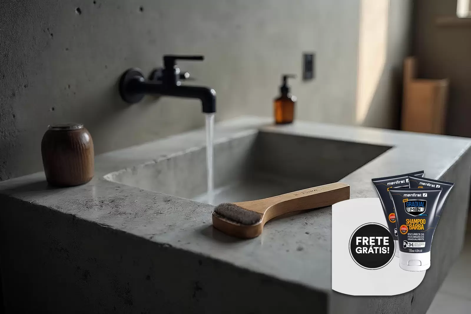 Como Escurecer a Barba Grisalha Sem Tingir: Shampoo Gradual pra Barba